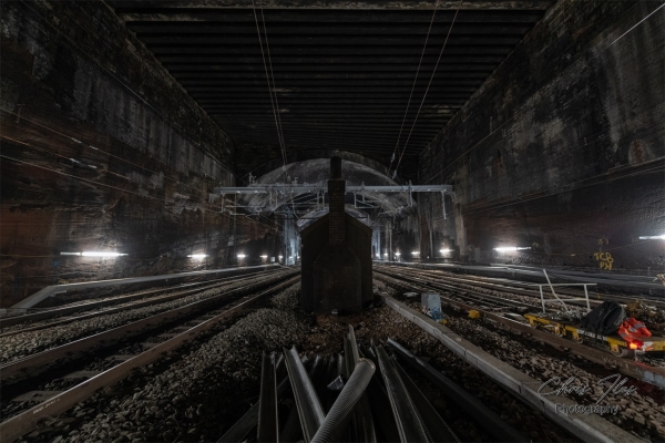 Liverpool Lime Street to Edge Hill Railway Cutting