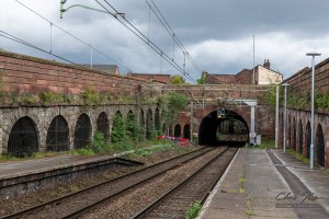 Portal of the original 2 track tunnel, from. Edge Hill to Lime Street