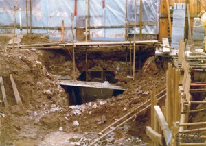 Culvert of the Ancient Garston River unearthed