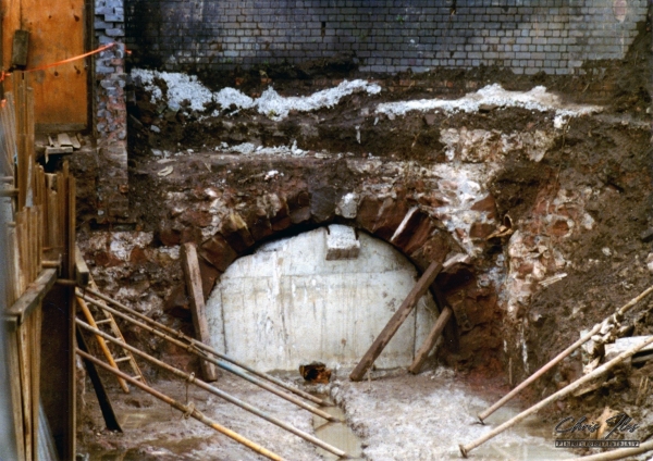 Culvert of the Ancient Garston River unearthed