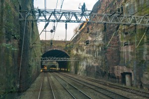 Liverpool Lime Street to Edge Hill Railway Cutting