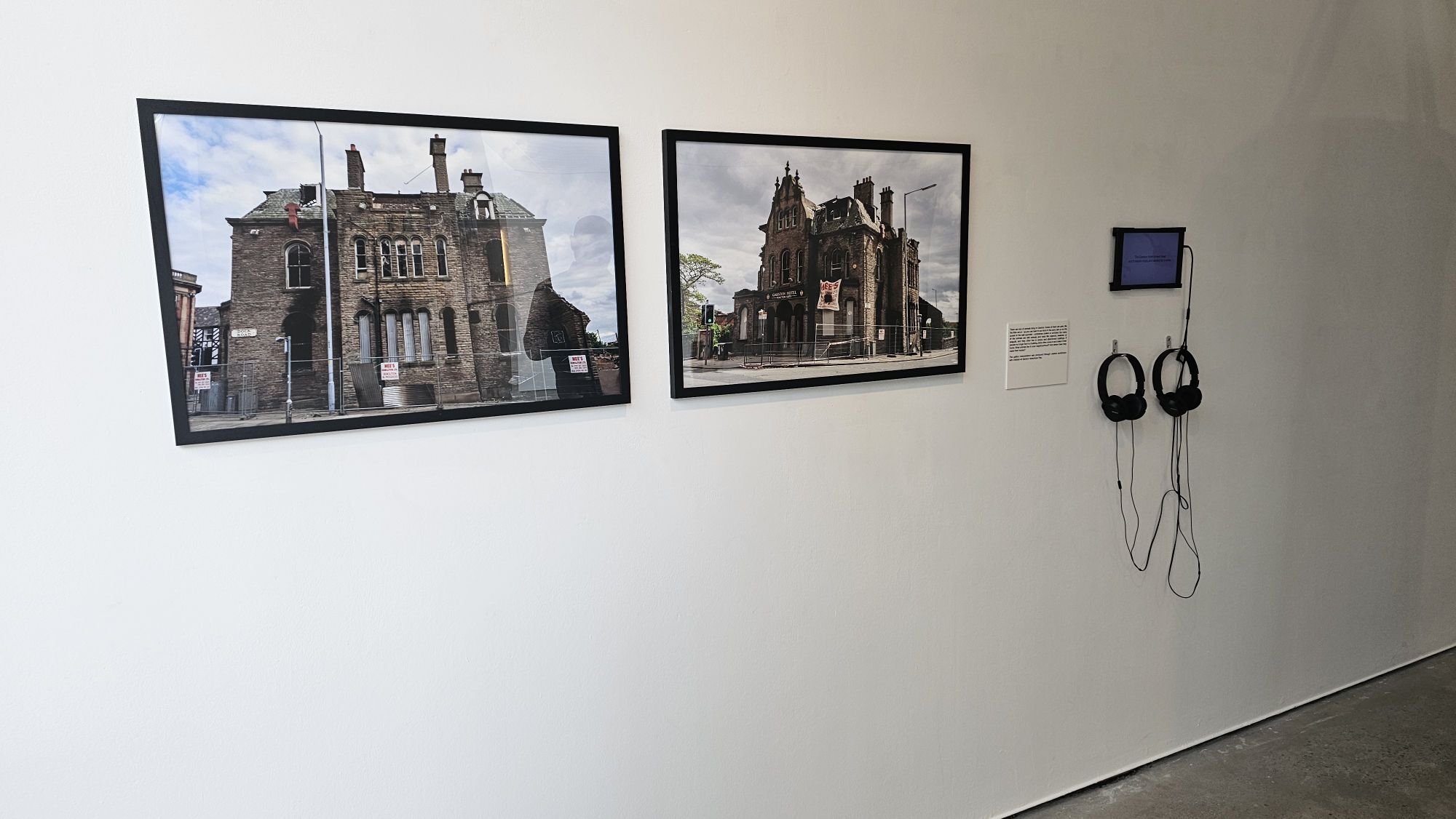 Garston Hotel displayed in the exhibition, 'Childhood is a Garden' part of 'The Flowers Still Grow' exhibition, Open Eye Photographers Gallery, Liverpool.