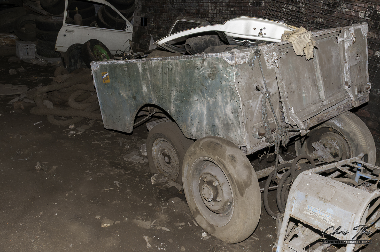 Inside Dingle Overhead Railway Tunnel (OHRT)