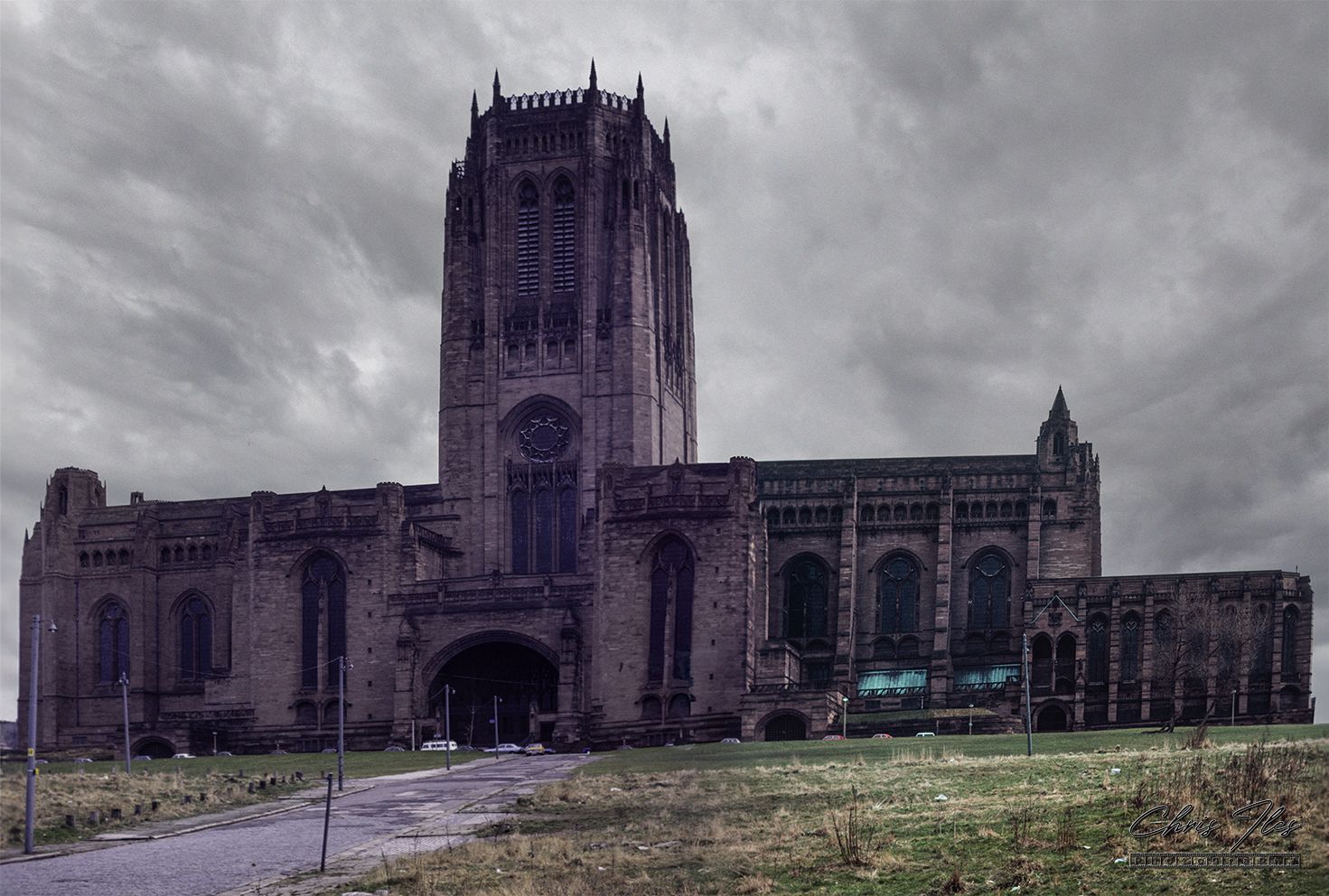 Liverpool Cathedral in 1980's